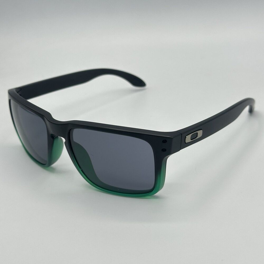 Oakley Holbrook Matte Jade Fade Grey Lens Sunglasses OO9102 (Authentic)